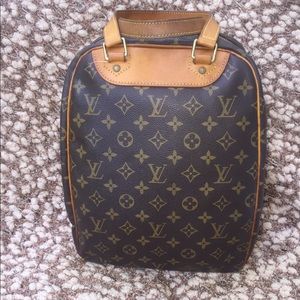 Authentic vintage Louis Vuitton excursion bag